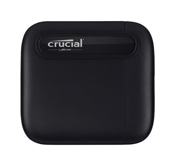 Crucial CT1000X6SSD9 X6 1TB External Portable SSD. 540MB/s USB3.2 USB-C USB3.0 Durable Rugged Shock Vibration Proof for PC MAC PS4 PS5 Xbox One Android iPad Pro