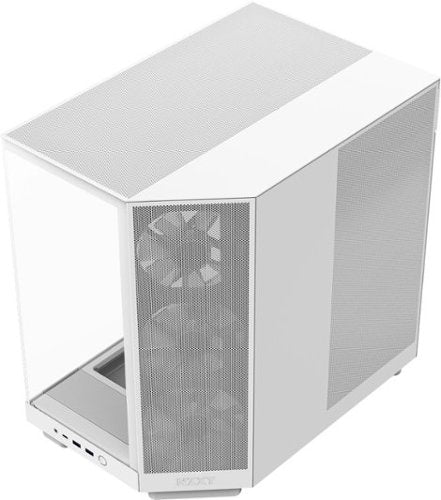NZXT CC-H61FW-01 H6 Flow (2023) Compact Dual-chamber ATX Case - All White