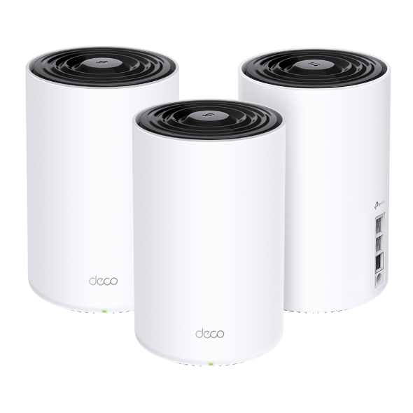 TP-LINK Deco X80(3-pack) DECO X80 AX6000 DUAL BAND MESH WIFI 6 SYSTEM, 3-PACK, 3 YR WTY