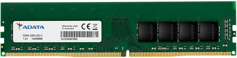 ADATA AD4U32008G22-SGN 8GB PREMIER MEMORY DDR4 3200Mhz U-DIMM Desktop RAM
