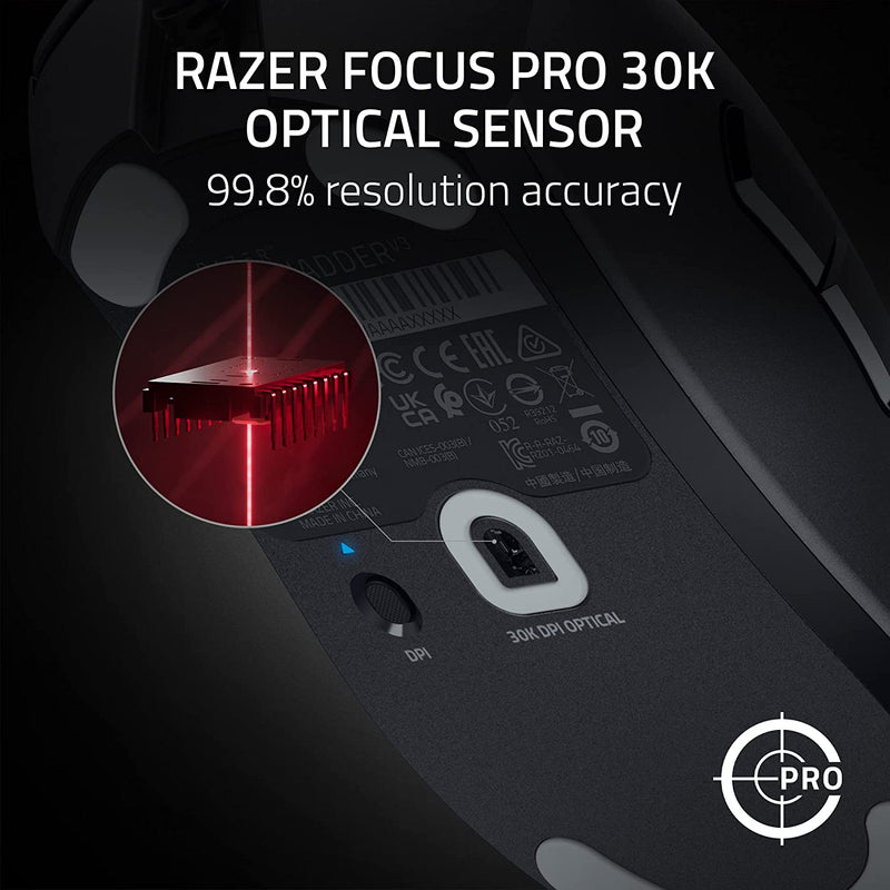 Razer RZ01-04640100-R3M1 DeathAdder V3-Ergonomic Wired Gaming Mouse