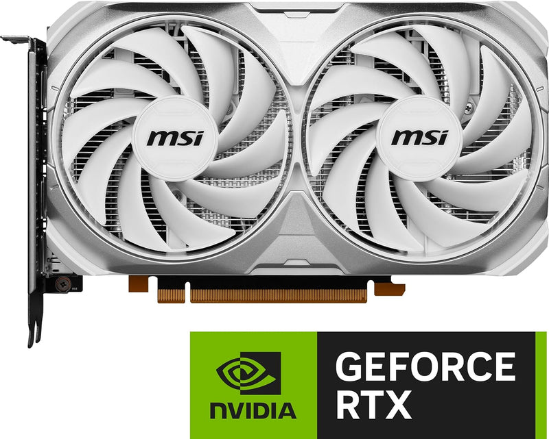MSI GeForce RTX 4060 VENTUS 2X WHITE 8G OC Graphics Card