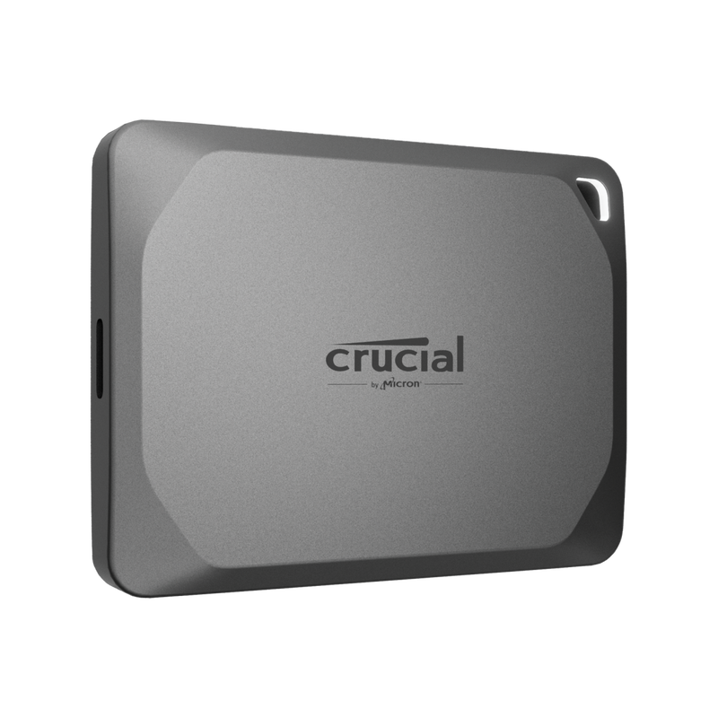 Crucial CT2000X9PROSSD9 X9 Pro 2TB External Portable SSD ~1050MB/s USB-C Durable Rugged Shock Drop Water Dush Sand Proof for PC MAC PS5 Xbox Android iPad Pro