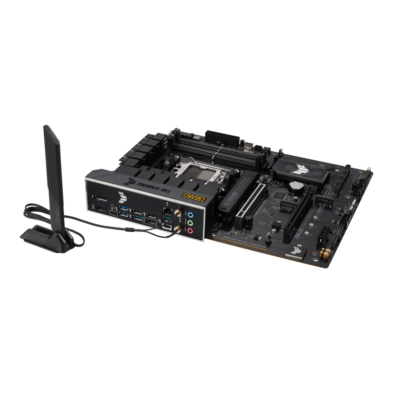 ASUS TUF GAMING B650-E WIFI (AM5) ATX Motherboard, 4x DDR5 192GB, PCIe 5.0 x16 slots, 3 x M.2 slots, 4 x SATA, DPx 1, HDMI x 1, Wi-Fi 6E