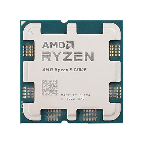 AMD Ryzen 5 7500F AM5 3.7 GHz Unlocked CPU Processor Tray Edition