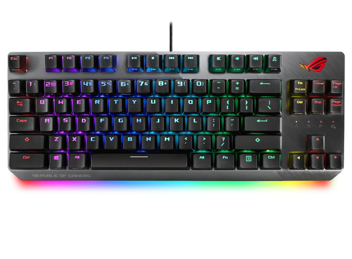 ASUS ROG STRIX SCOPE NX TKL/NXBN Wired Mechanical RGB Gaming Keyboard. NX Brown