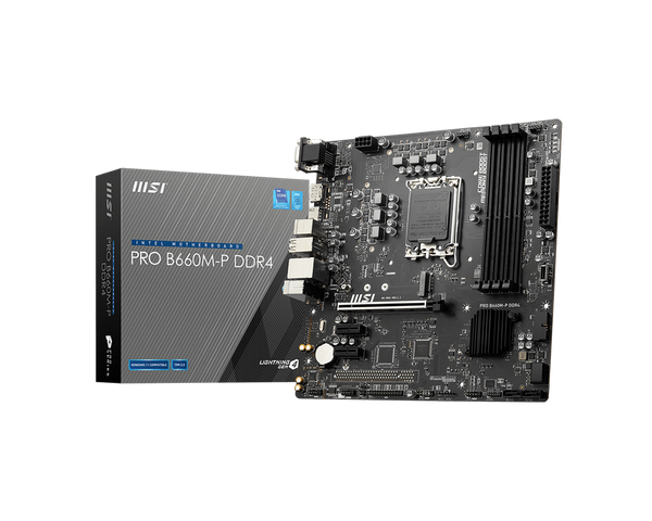 MSI PRO B660M-P DDR4 Micro ATX Motherboard