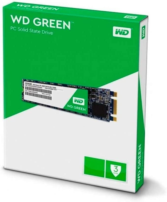 Western Digital WD Green 480GB M.2 SATA SSD 545R/430W MB/s 80TBW 3D NAND 7mm 3 Years Warranty