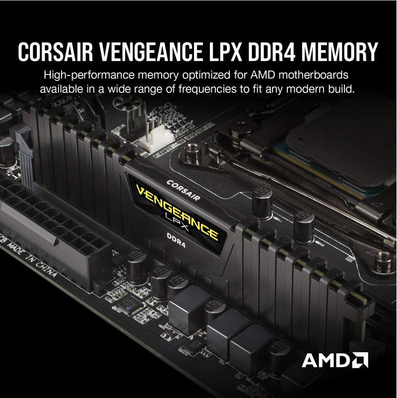 Corsair VENGEANCE LPX 64GB (2x32GB) DDR4 3200MHz DIMM C18