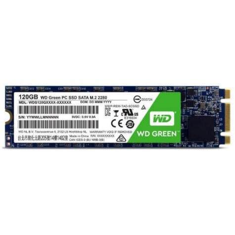 Western Digital (WDS120G2G0B) Green 120GB M.2 SATA SSD