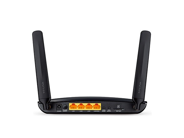 TP-LINK TL-MR6400 APAC wireless router Single-band (2.4 GHz) Fast Ethernet 3G 4G Black