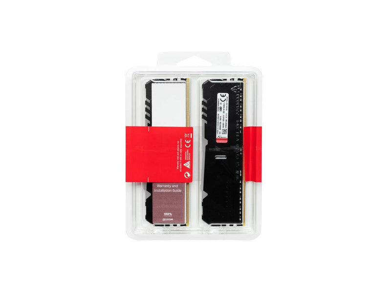 #Kingston HX432C16FB3AK2/32 HyperX FURY RGB 32GB 3200MHz DDR4 CL16 DIMM (Kit of 2)