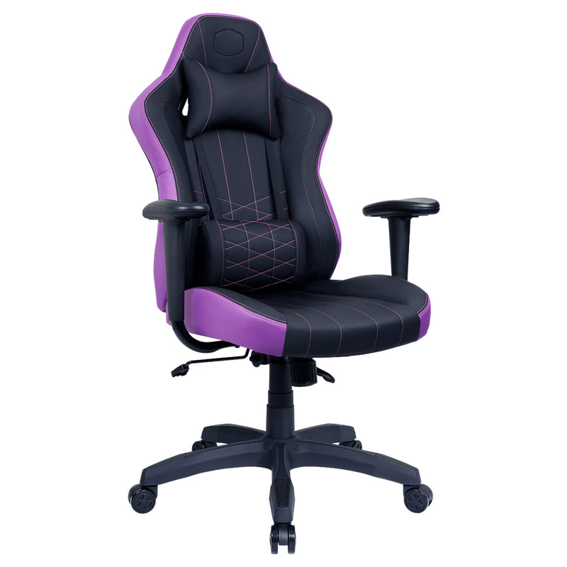 Cooler Master COOLER MASTER CALIBER E1 GAMING CHAIR PURPLE, PREMIUM COMFORT&STYLE, BREATHABLE LEATHER, E