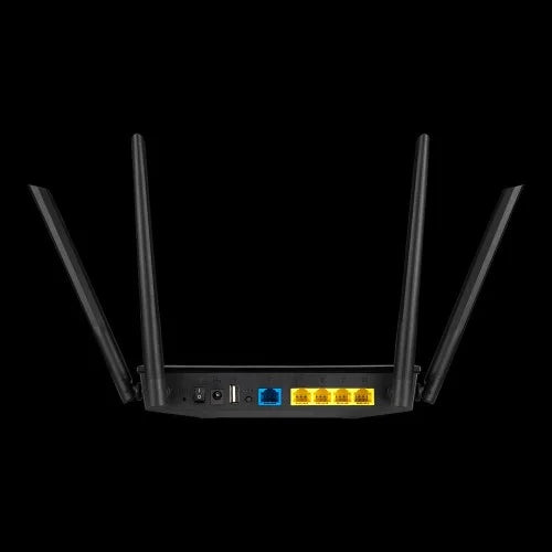 ASUS AC1500 WIRELESS MU-MIMO DUAL BAND ROUTER,GbE(4),USB 2.0(1),ANT(4),3YR WTY