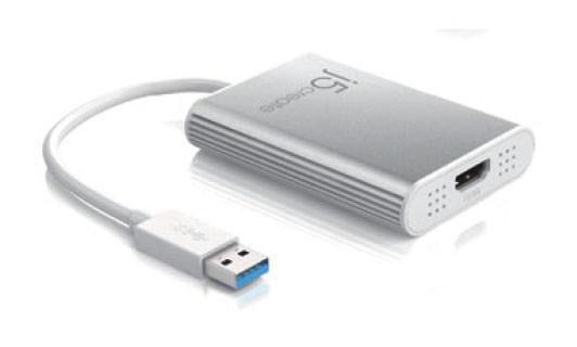 j5 create JUA354 cable interface/gender adapter USB 3.0 Type-A HDMI Silver