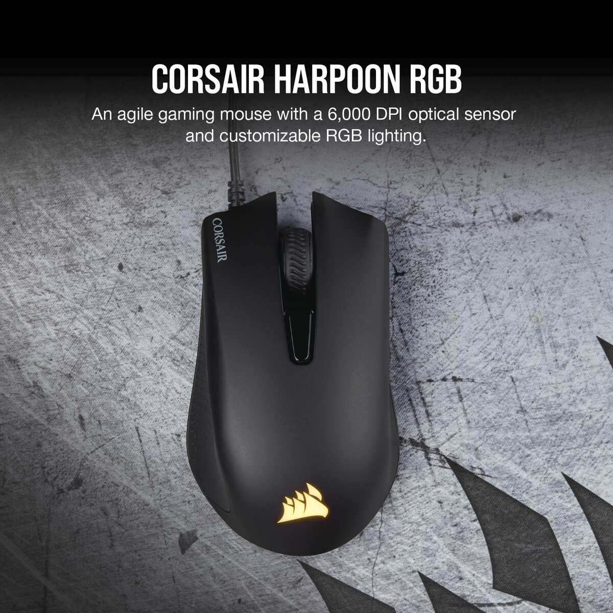 Corsair CH-9301011-AP HARPOON RGB Gaming Mouse (AP)
