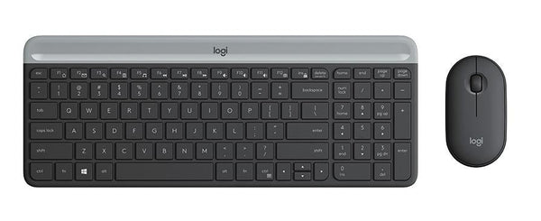 Logitech MK470 Slim Wireless Keyboard and Mouse Graphite