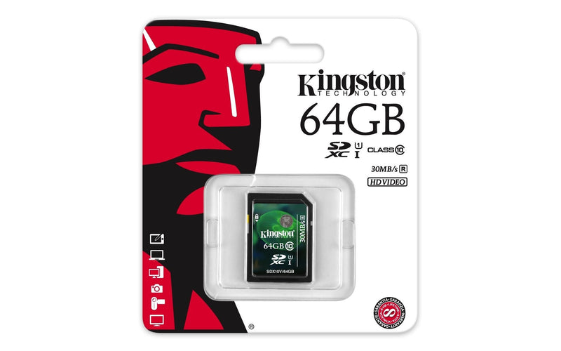 Kingston Technology 64GB SDXC UHS-I Card memory card Class 10