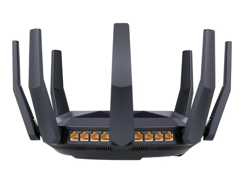 ASUS AX6000 WIRELESS MU-MIMO DUAL BAND ROUTER,GbE(8),USB 3.1(2),WIFI 6,ANT(8),3YR WTY