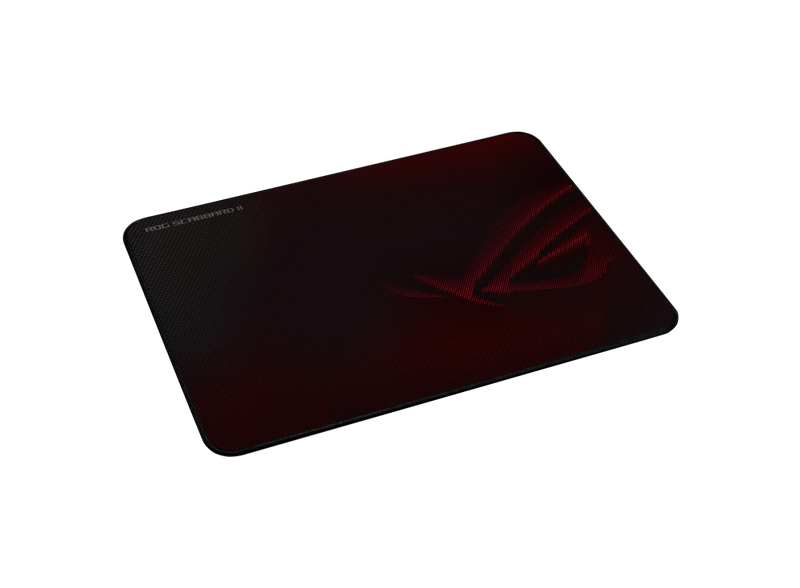 ASUS ROG SCABBARD II Gaming Mouse Pad, Extended Size (900x400mm) Water/Oil/Dust Respellent, Anti-Fray, Soft Cloth With Rubber Base