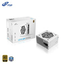 FSP VITA-1000GM, WHITE 1000W 80 Plus Gold ATX3.1/PCIe5.1 Power Supply. White