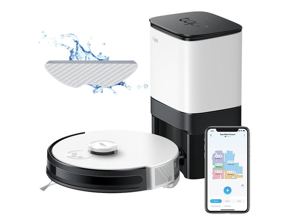 TP-Link Tapo RV30 Plus Robot Vacuum Cleaner & Auto-Empty Dock