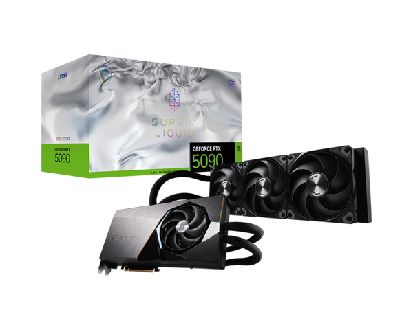 MSI GeForce RTX™ 5090 32G SUPRIM LIQUID SOC Gaming Graphics Card
