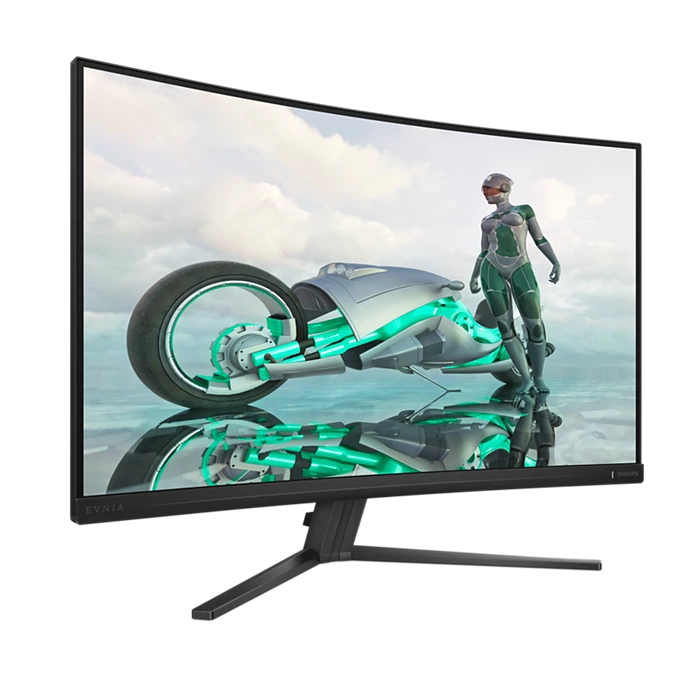 Philips 32M2C3500L 32" QHD Evnia Curved Gaming Monitor. Fast VA, 2560x1440, 0.5ms, 180Hz, HDMI(2), DP, 3YR