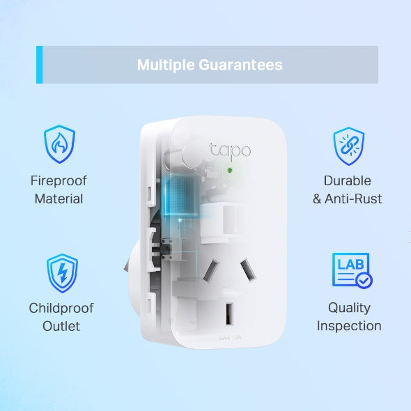 TP-Link Tapo P110 Mini Smart Wi-Fi Socket, Energy Monitoring