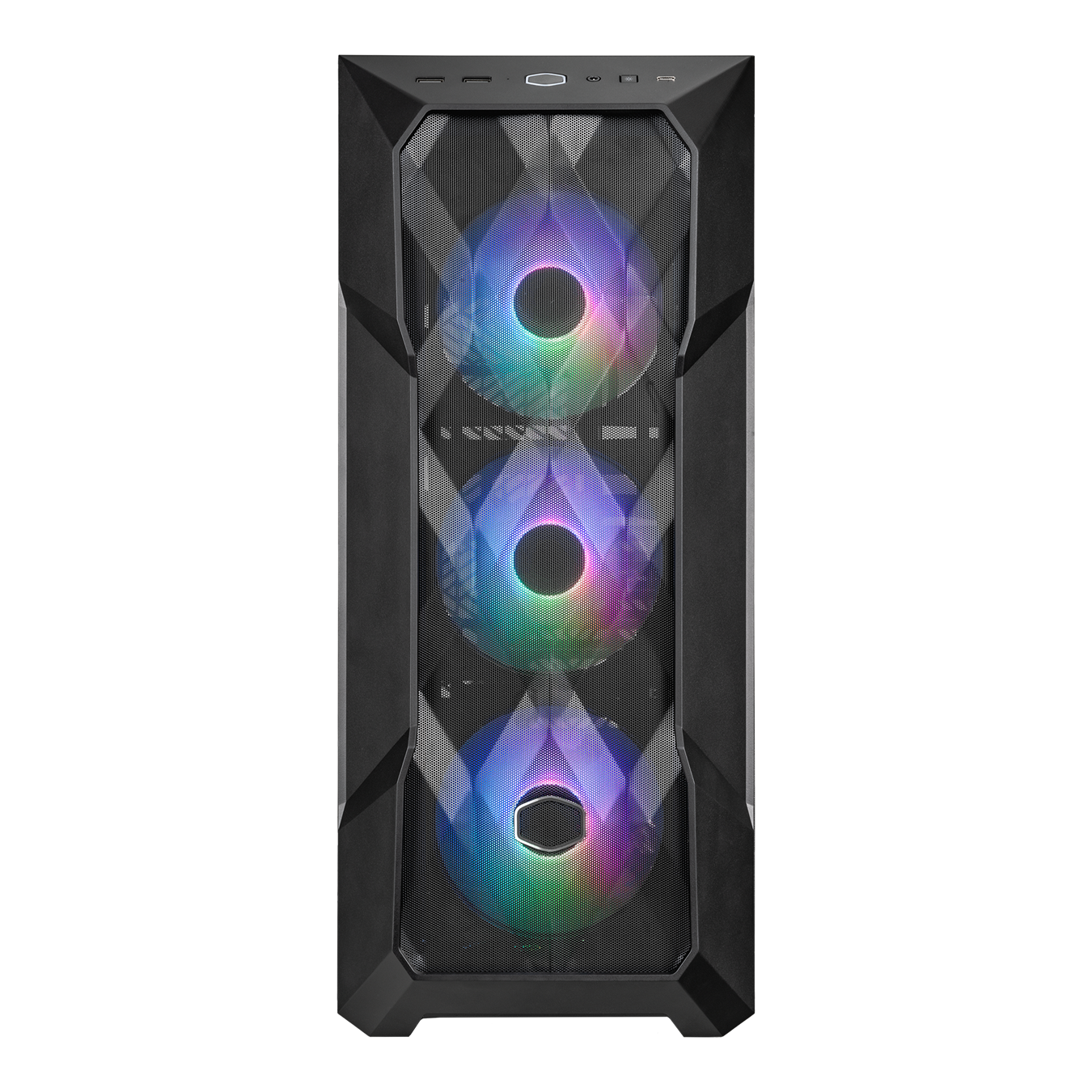 Cooler Master TD500V2-KGNN-S00 MASTERBOX TD500 MESH V2 Mid-Tower Gaming Case, Black