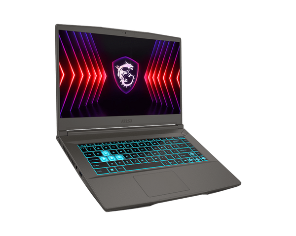 MSI Thin 15 B12UC-1406AU 15.6" FHD - i7-12650H - 8GB RAM - 512GB SSD - RTX 3050 - 3cell 53.5Wh - Backlit KB (Blue) - WiFi 6E - Cosmos Gray - Windows 11 Home - 1Y Warranty