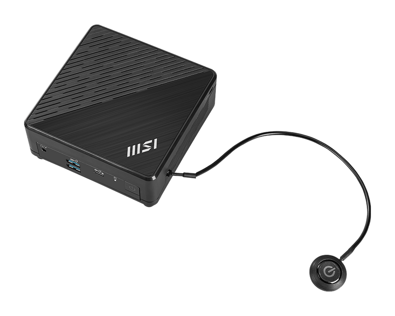 MSI Cubi N ADL-008AU Cubi N ADL Mini PC. Black, Pentium N200/4GB/128GB SSD/Wifi/Win11Pro/3Y