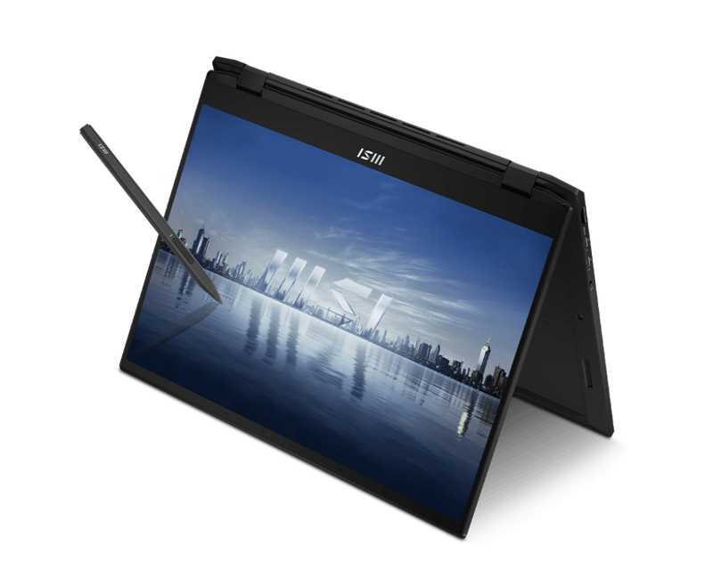 MSI Summit E16FlipEvo A13MT-232AU Business & Productivity Laptop. 16" Flip Touch Panel QHD Intel Raptor Lake i7-1360P LPDDR5 16GB 512GB SSD Windows11 Pro Intel Iris Xe Graphics