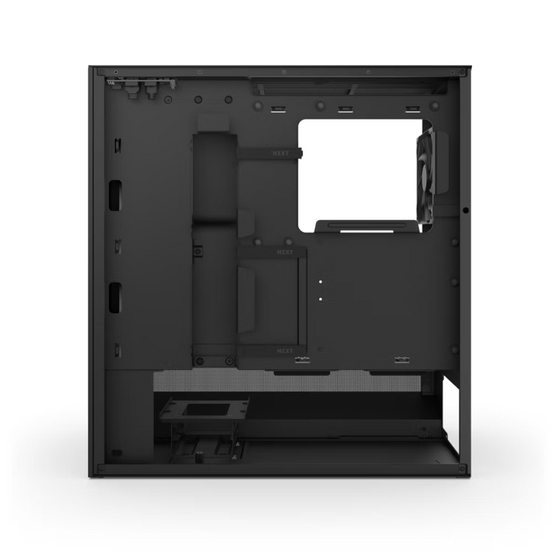 NZXT CC-H52FB-R1 H5 FLOW RGB 2024 ATX MID WITH RGB FANS. 1*360mm RGB Fan and 1*120mm Case Fan included, Black
