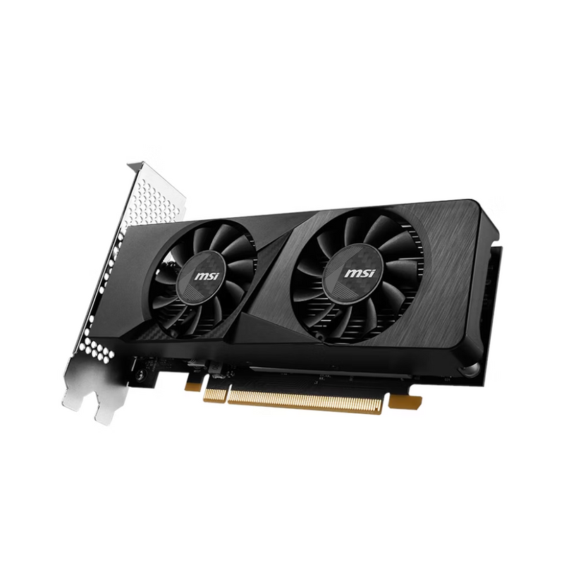 MSI GeForce RTX 3050 LP 6G OC Low Profile Gaming Graphics MSI GeForce RTX 3050 LP 6G OC Low Profile Gaming Graphics