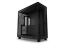 NZXT CC-H61FB-01 H6 Flow (2023) Compact Dual-chamber ATX Case - All Black