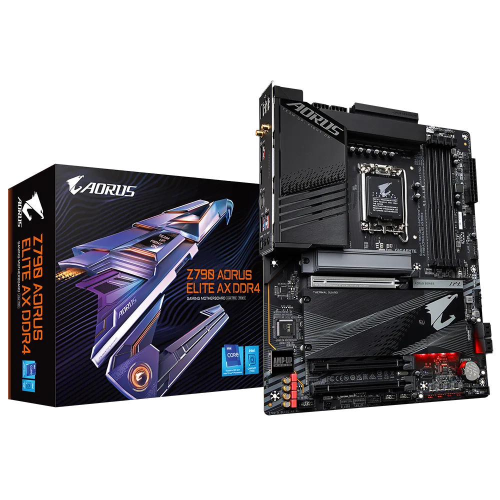 Gigabyte Z790 AORUS ELITE AX DDR4 LGA1700 ATX Motherboard
