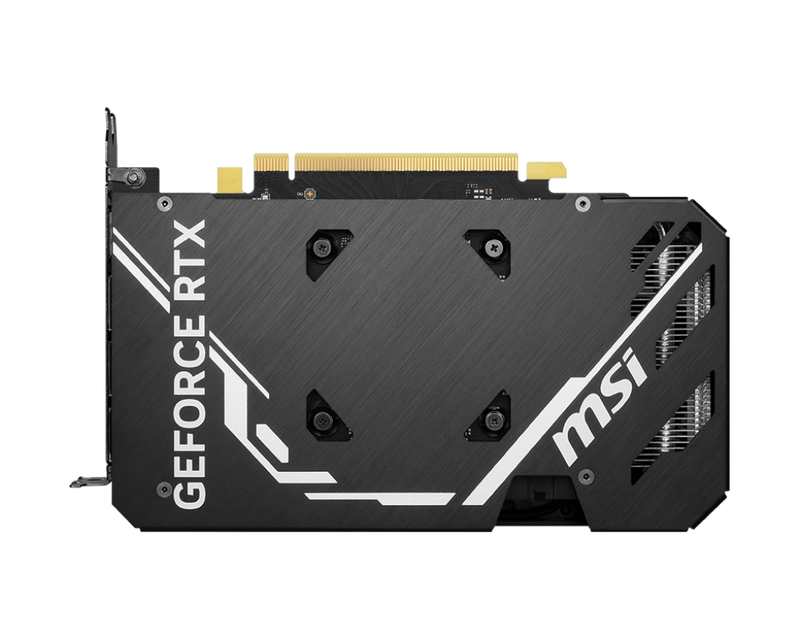 MSI GeForce RTX 4060 Ti VENTUS 2X BLACK 16G OC Gaming Graphics Card 2610 MHz Boost Clock, 16GB GDDR6,DisplayPort x 3 (v1.4a),HDMI x 1