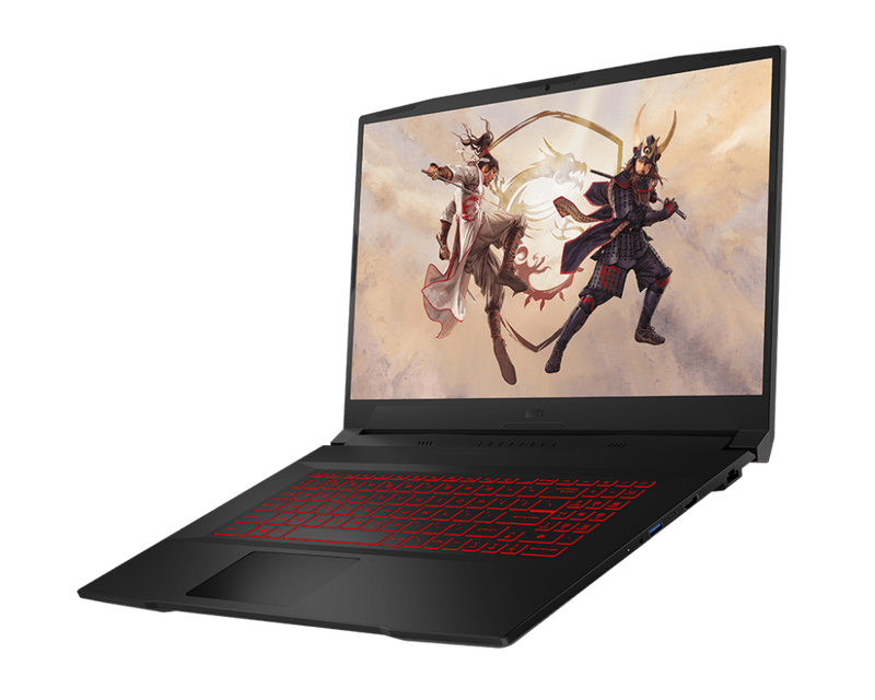 MSI Gaming GF76 12UD-029AU Katana i7-12700H Notebook 43.9 cm (17.3") Full HD Intel® Core™ i7 16 GB DDR4-SDRAM 1000 GB SSD NVIDIA GeForce RTX 3050 Ti Wi-Fi 6 (802.11ax) Windows 11 Home Black