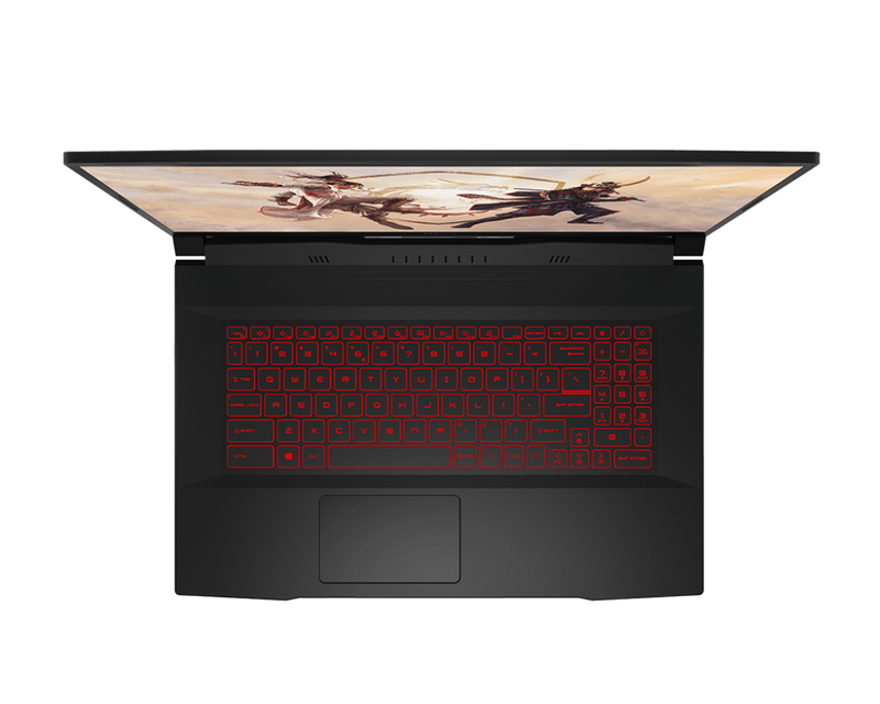 MSI Gaming GF76 12UD-029AU Katana i7-12700H Notebook 43.9 cm (17.3") Full HD Intel® Core™ i7 16 GB DDR4-SDRAM 1000 GB SSD NVIDIA GeForce RTX 3050 Ti Wi-Fi 6 (802.11ax) Windows 11 Home Black