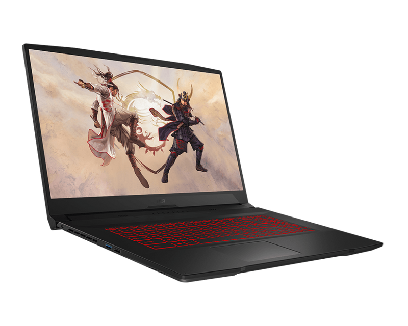 MSI Gaming GF76 12UD-029AU Katana i7-12700H Notebook 43.9 cm (17.3") Full HD Intel® Core™ i7 16 GB DDR4-SDRAM 1000 GB SSD NVIDIA GeForce RTX 3050 Ti Wi-Fi 6 (802.11ax) Windows 11 Home Black