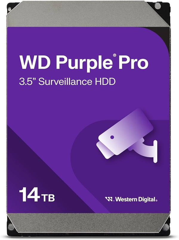 Western Digital WD142PURP WD Purple Pro 14TB 3.5" WD142PURP Smart Video HDD