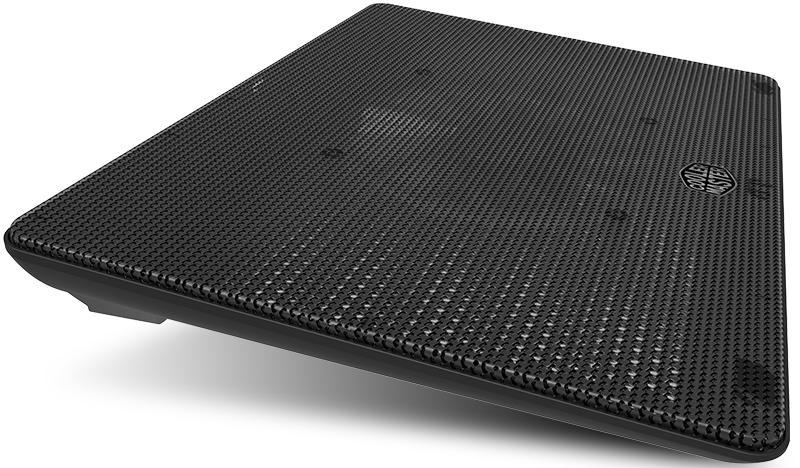 Cooler Master Notepal L2 Mesh Metal Black Notebook Cooler, Supports Up To 17inch