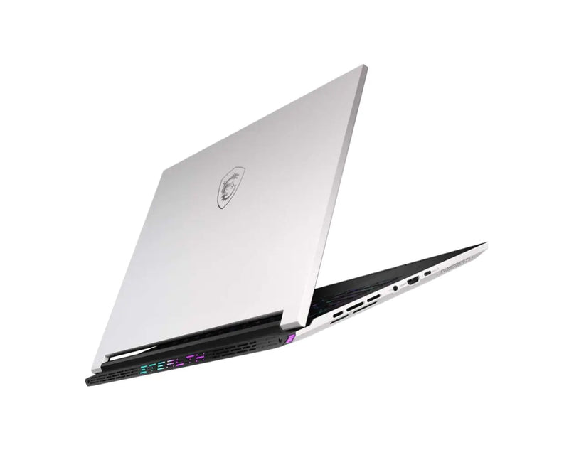MSI Stealth 14Studio A13VF-032AU Business & Gaming Laptop. 14" QHD IPS, 240Hz. Raptor Lake i7-13700H, RTX 4060, GDDR6 8GB, DDR5 8GB*2, 1TB NVMe PCIe Gen4x4 SSD, Windows11 Home, Per-Key RGB gaming keyboard by SteelSeries, Pure White, 1.7KG.