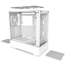 NZXT H Series H5 Flow Edition ATX Mid Tower Chassis All White color