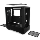 NZXT H Series H5 Flow Edition ATX Mid Tower Chassis All Black color