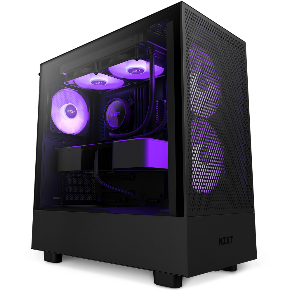 H SERIES H5 FLOW RGB EDITION ATX MID BK