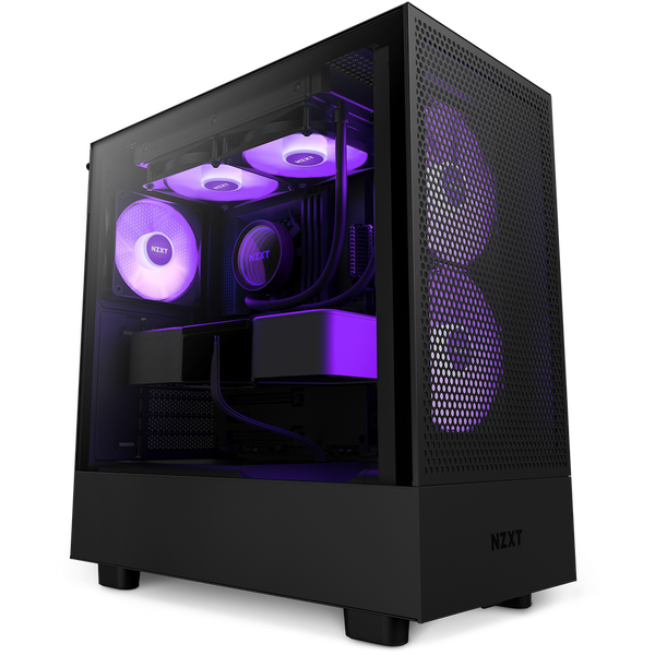 H SERIES H5 FLOW RGB EDITION ATX MID BK