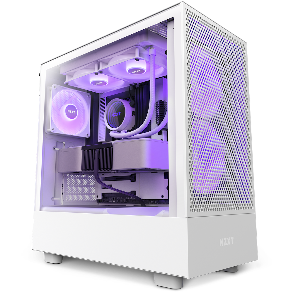 H SERIES H5 FLOW RGB EDITION ATX MID WH