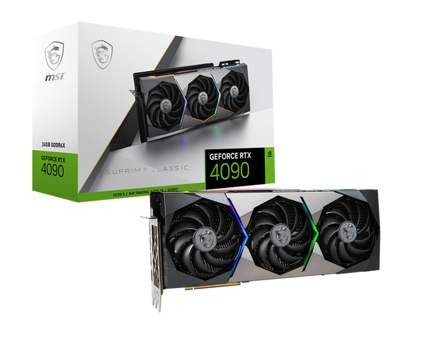 MSI GeForce RTX 4090 SUPRIM X 24G Gaming Graphics Card